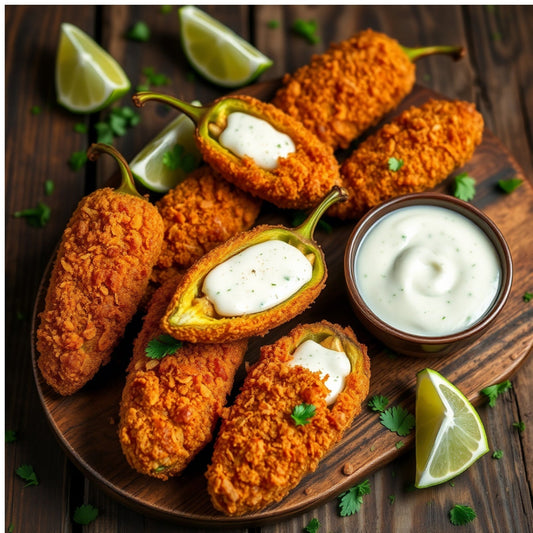 Jalapeño Poppers with Cashew Cheese